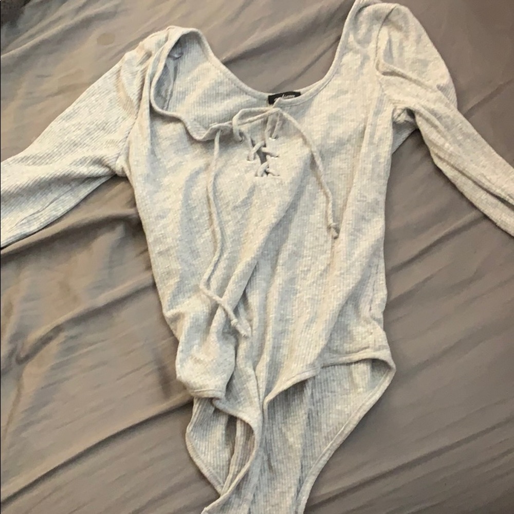 Grey Bodysuit